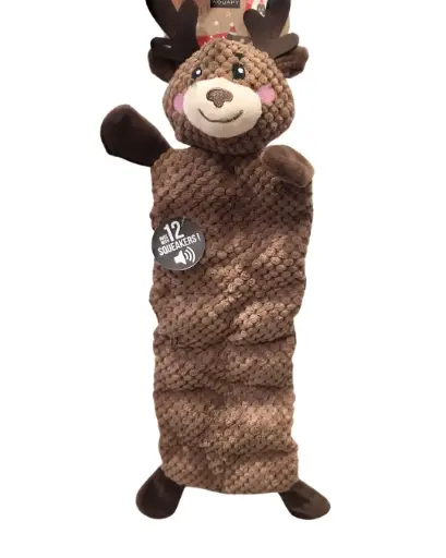 [J25030030] Cerf peluche noël - Wouapy