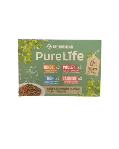 [J25030059] Pure Life chat wet multi (12 x 85 g) - Pro-Nutrition