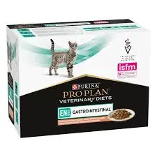 [J25030063] Gastro intestinal chat boite saumon (10 x 85 g) - Pro plan