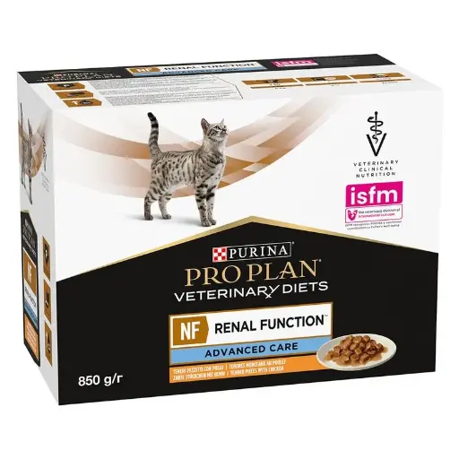 [J25030064] Feline NF renal function adanced care poulet (10 x 85 g) - Pro plan