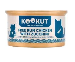 [J25030089] Poulet avec courgette - Filets (70 g) - Kookut