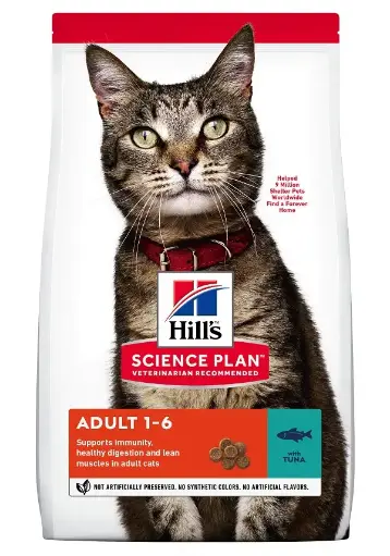 [J25030097] Feline Adult au thon (3 kg) - Hill's Science Plan