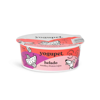[J25030110] Glace chien et chat pastèque framboise mûre (110 g) - Yogupet