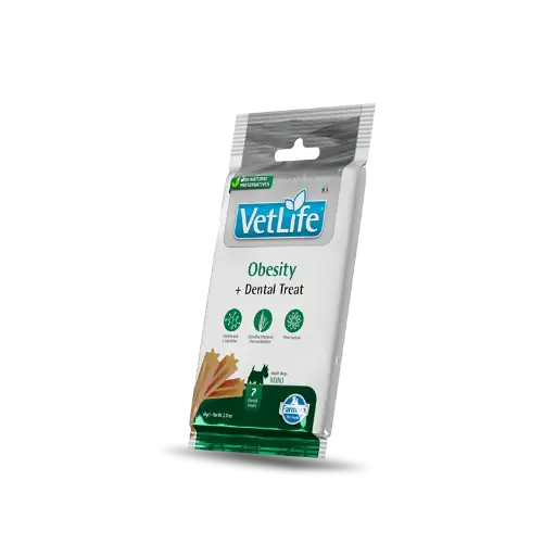 [J25040018] Dental Treat Vet Obésité Chien adulte Mini (60 g) - Farmina