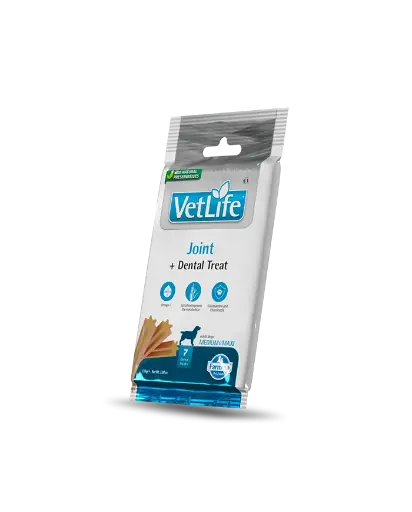 [J25040035] Dental Treat Vet Joint Chien adulte Medium/Maxi (110 g) - Farmina
