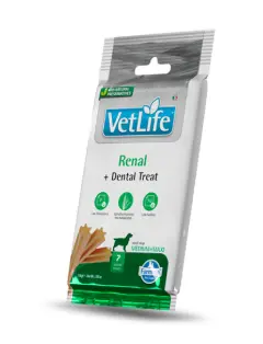 [J25040038] Dental Treat Vet Rénal Chien adulte Medium/Maxi (110 g) - Farmina