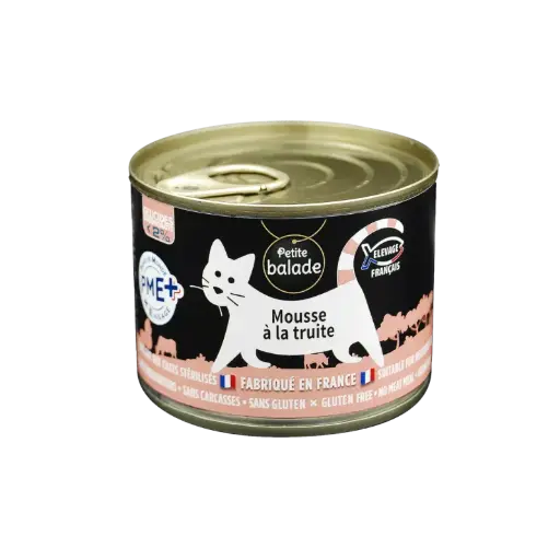 [J25040058] Chat mousse truite (200 g) - Les recettes de Daniel
