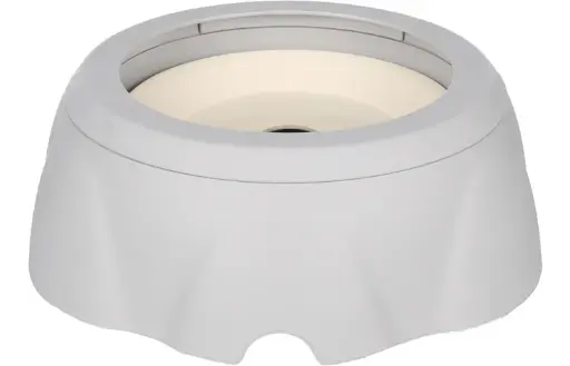 [J25050008] Gamelle d’eau anti-éclaboussure gris - Flamingo