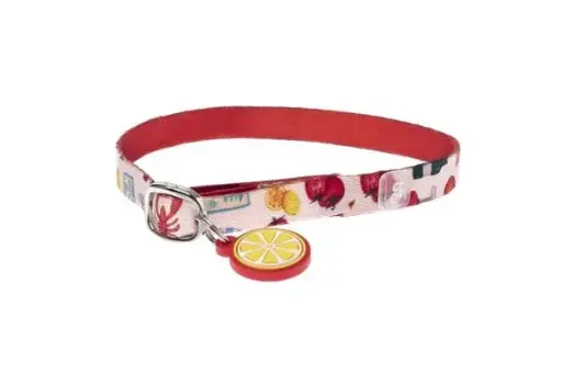 [J25050139] Collier chat les gourmands - Ferribiella