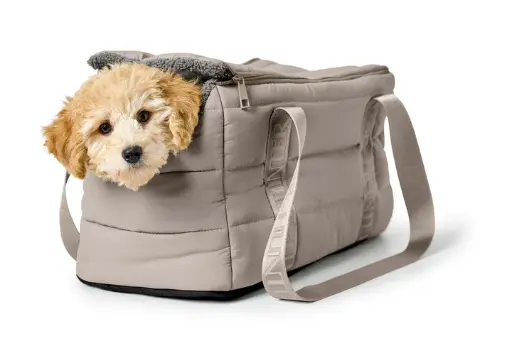 [J25050210] Sac de transport Seoul nylon greige - Hunter