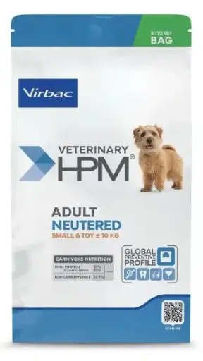 [J25050293] Adult Neutered Dog Small & Toy (400 g) - Virbac