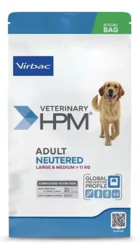 [J25050300] Adult Neutered Dog Large & Medium (7 kg) - Virbac