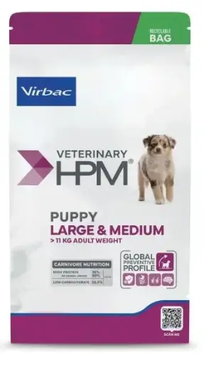 [J25050305] Puppy dog Large & Medium (12 kg) - Virbac