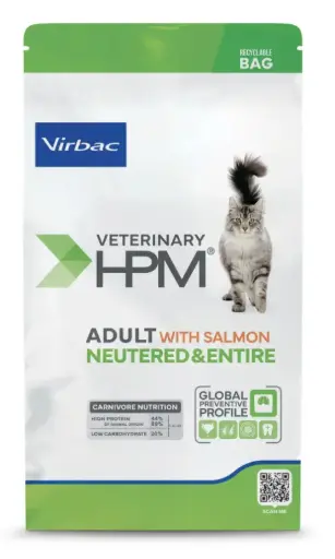 [J25050322] Cat Adult Neutered & Entire (au saumon) (3 kg) - Virbac 
