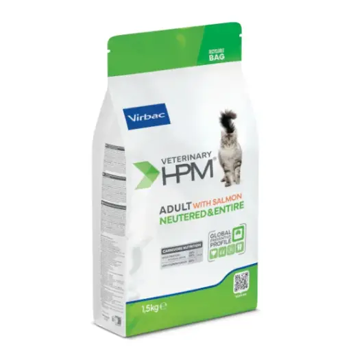 [J25050323] Cat Adult Neutered & Entire (au saumon) (7 kg) - Virbac 