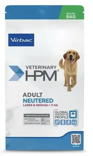 [J25060016] Adult Neutered Dog Large & Medium (16 kg) - Virbac