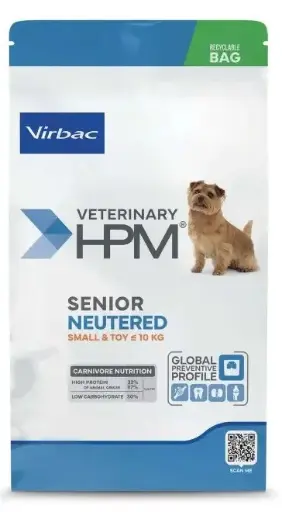[J25060085] Senior Neutered Dog Small & Toy (3 kg) - Virbac