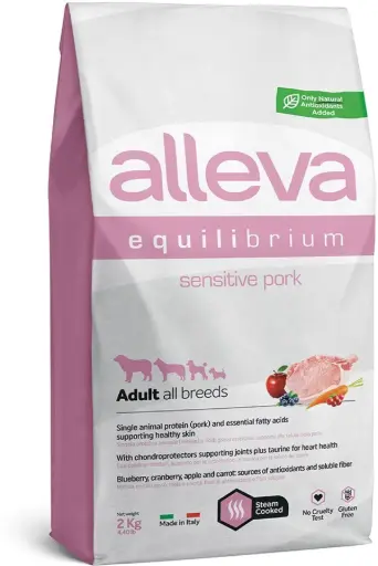 [J25060133] Sensible Porc Chien Adulte mini/medium (5 kg) - Alleva