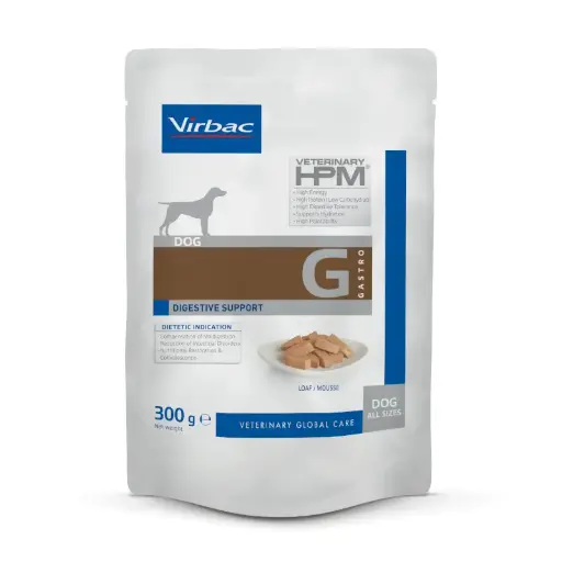 [J25070023] Dog Digestive Support Mousse (boîte 9 sachets 300 g) - Virbac