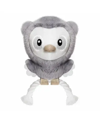 [J25090016] Peluche chien chouette grise Elin - Milk&Pepper