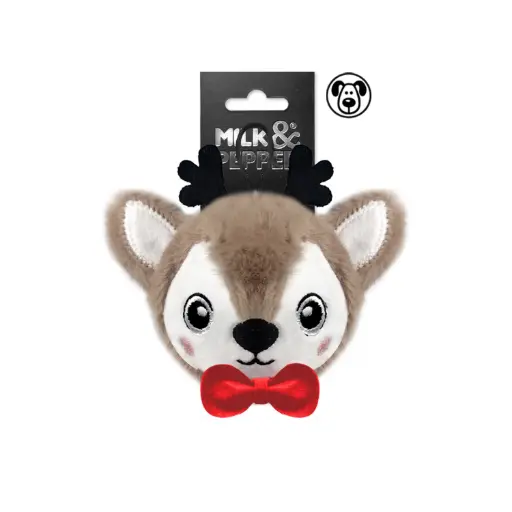 [J25090076] Boule de Noël renne camel Zakary - Milk&Pepper