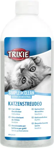 [J25090357] Désodorisant de litière sans parfum au charbon actif "Simple'n'Clean" (750 g) - Trixie