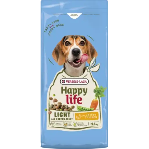 [J25100062] Happy Life Adult Light au poulet (12.5 kg) - Versele Laga