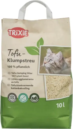 [J25110222] Litière agglomérante au tofu (10 litres/4 kg) - Trixie 