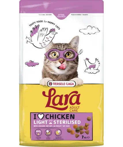 [J25110289] Lara Adult Care Light Sterilised avec poulet (7 kg) - Versele-Laga 