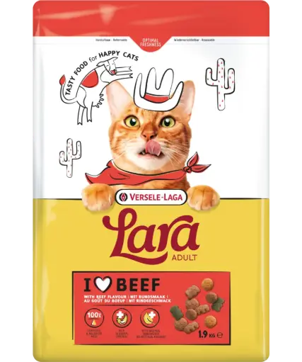 [J25110292] Lara Adult au goût de Bœuf (1.9 kg) - Versele-Laga