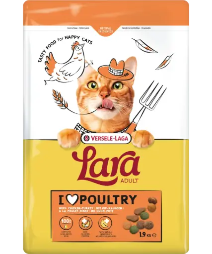 [J25110297] Lara Adult saveur poulet et dinde (1.9 kg) - Versele-Laga