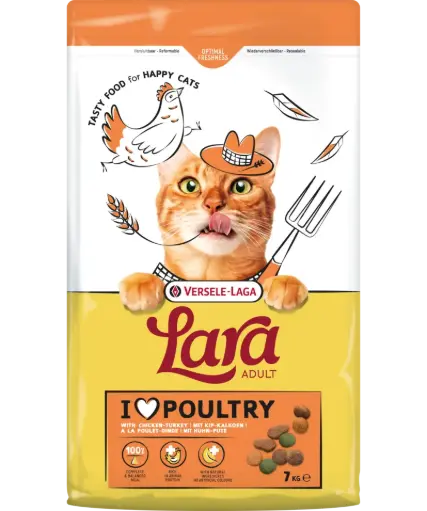 [J25110298] Lara Adult saveur poulet et dinde (7 kg) - Versele-Laga