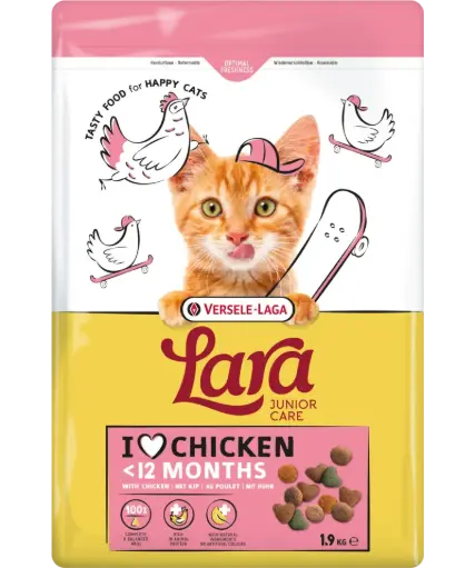 [J25110307] Lara Junior Care avec poulet (1.9 kg) - Versele-Laga